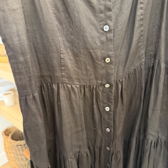 Doen Avalon Maxi Tank Dress in Black, Size Large - Picture 6 of 6